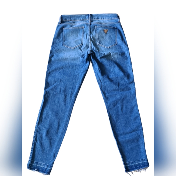 GUESS | SEXY CURVE JEANS RAW HEM | SIZE 29 - Picture 10 of 12